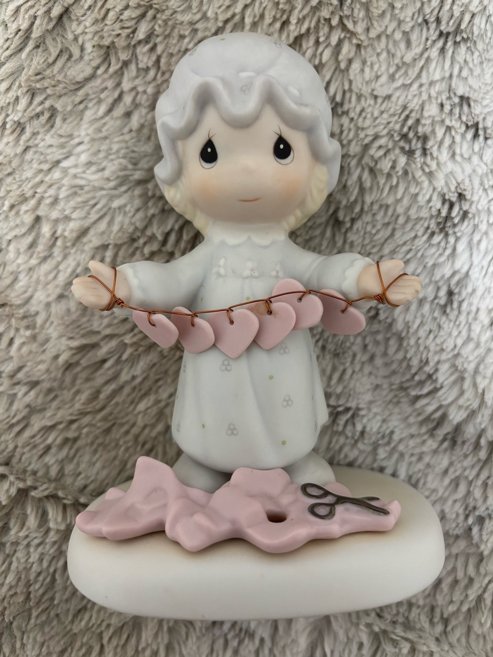 Precious moments “you have touched so many hearts” figurine